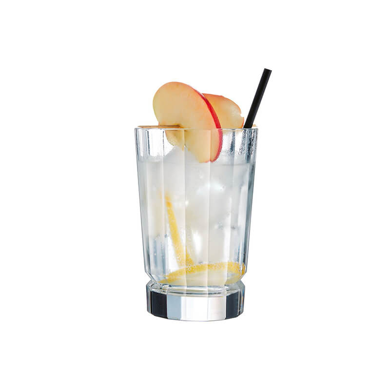 36 cl - Macassar Highball Cocktail Glass in Crystal Glass - Set 6 Pcs