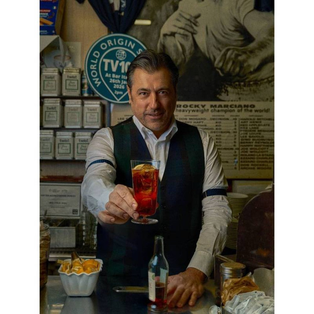 33 cl - Italesse Roxy Bar Collins Calice Cocktail Soffiato a Bocca In Vetro  - Set 6 Pz