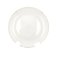 15 cm - Tognana Silk Piatto Pane In Porcellana Bone China Set 6 Pz