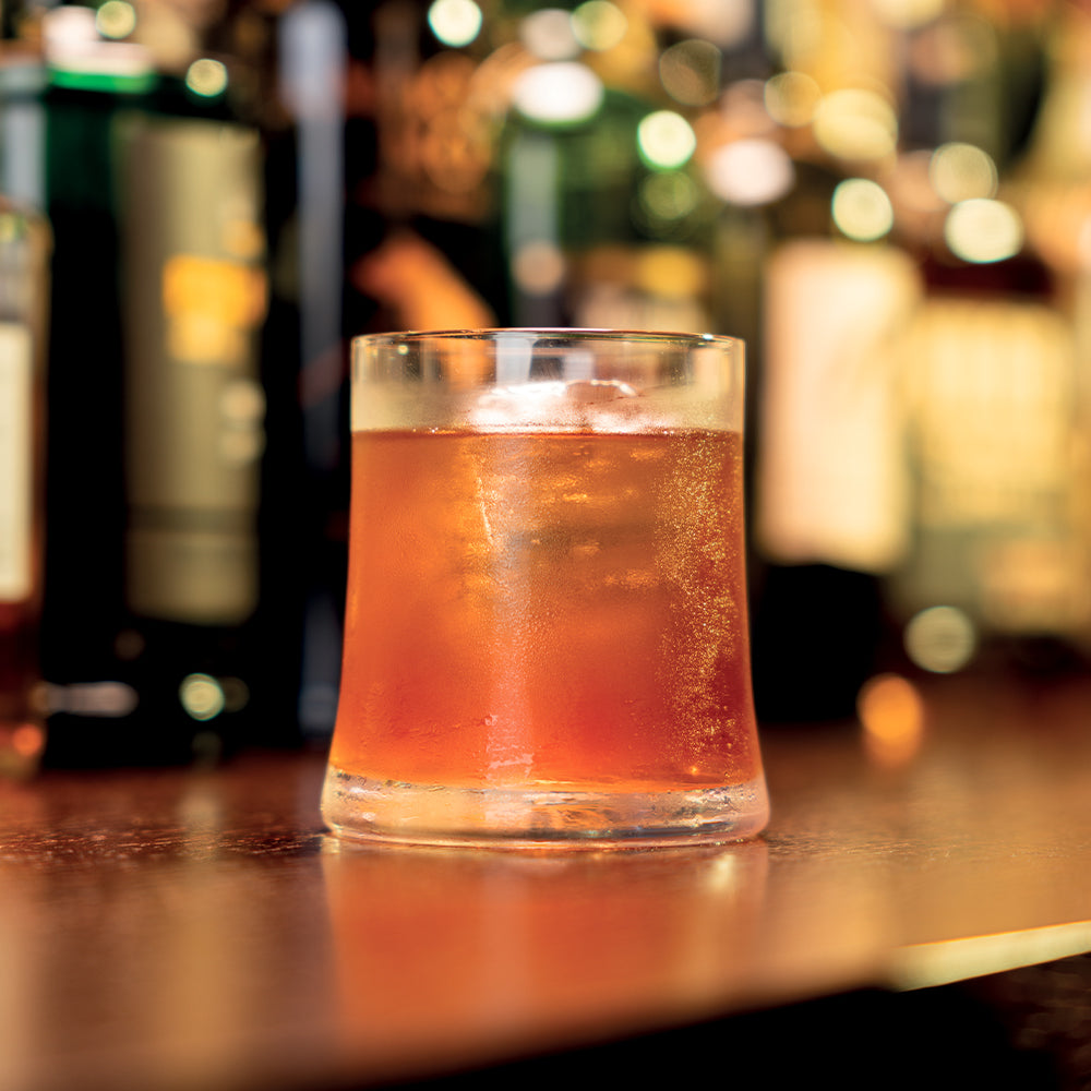 28 cl - Zafferano Sam Bicchiere Cocktail Old Fashioned In Vetro Set 4 Pz