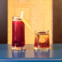 37.5 cl - Zafferano Sam Bicchiere Cocktail Highball In Vetro Set 4 Pz