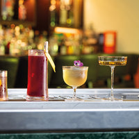 23 cl - Zafferano Sam Calice Cocktail FIzz In Vetro Set 4 Pz