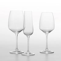 45 cl - Zafferano Scaligero Calice Vino Bianco In Vetro - Set 6 Pz