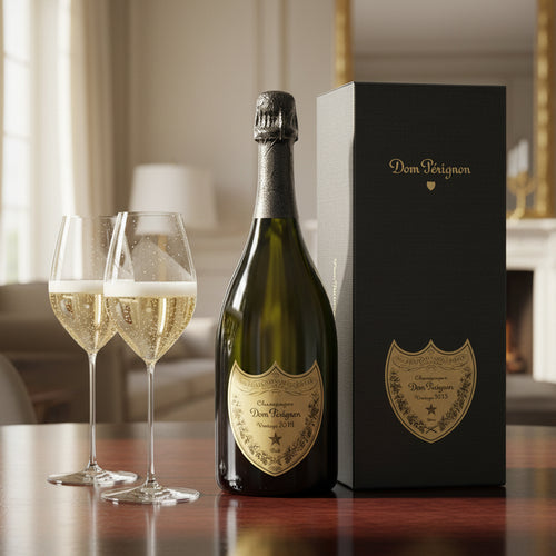 Dom Pérignon 2013 Astucciato + 2 Calici Riedel Superleggero Flute