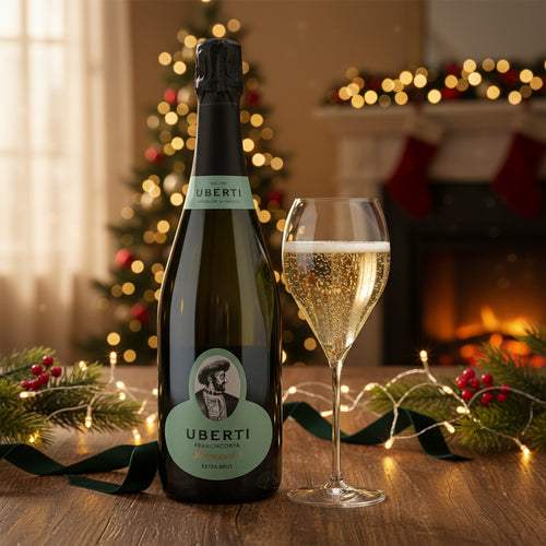 Francesco I Franciacorta DOCG Uberti + 6 verres Rastal Franciacorta