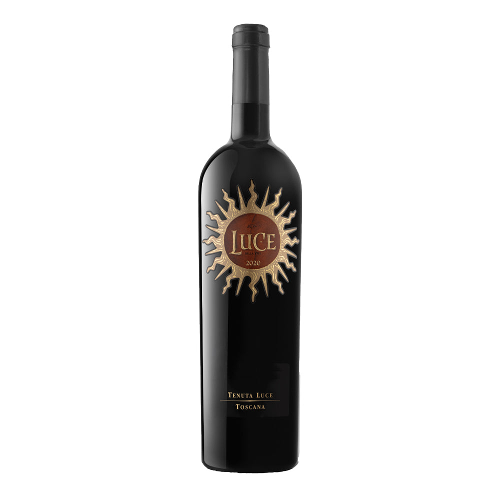 LUCE 2020 Toscana IGT + 2 Zafferano Nuove Esperienze Calici Vino Rosso 80 Cl