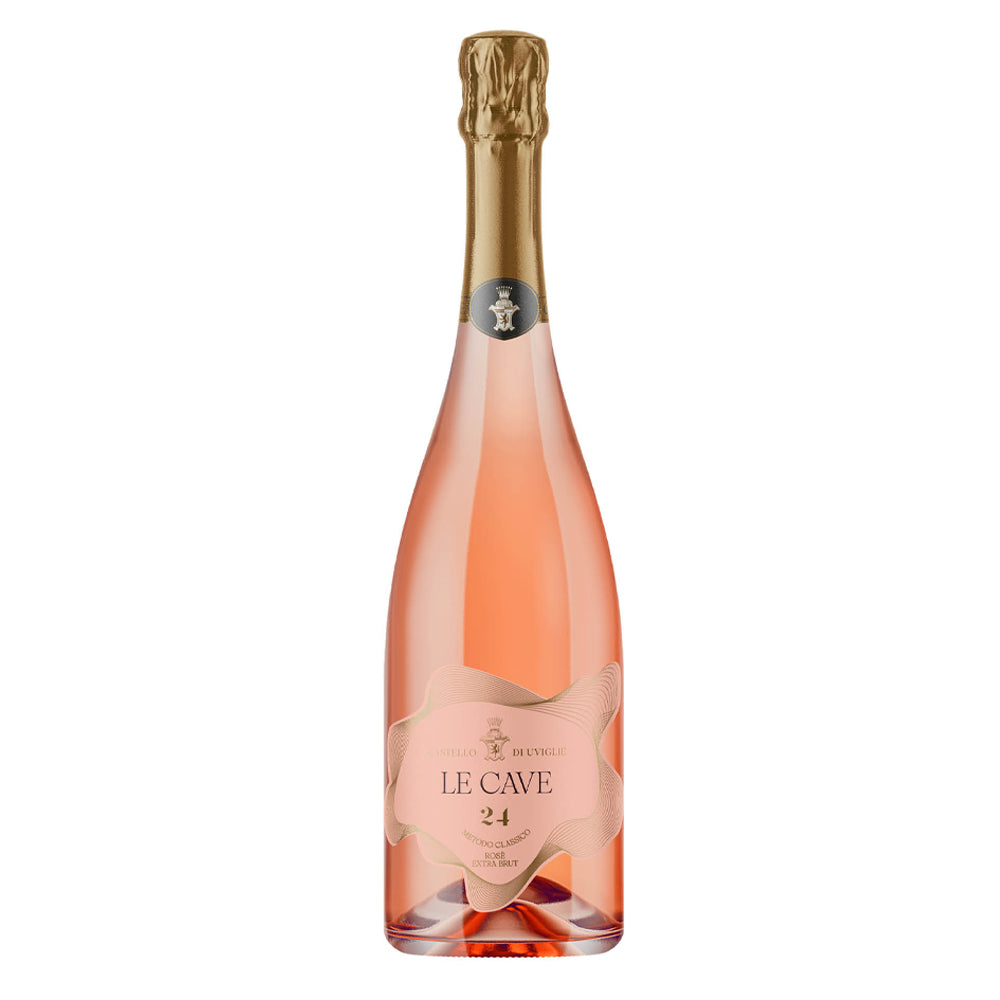 Le Cave Millesimato Rosè Extra Brut 2022 Metodo Classico 24 Mesi - Castello Di Uviglie