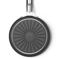 20 cm - Smeg Cookware Casseruola Alta Con Manico Antiaderente Ceramico In Alluminio Con Coperchio