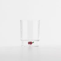 35 cl - Zafferano Teca Frutta Bicchiere Acqua In Vetro Set 6 Pz