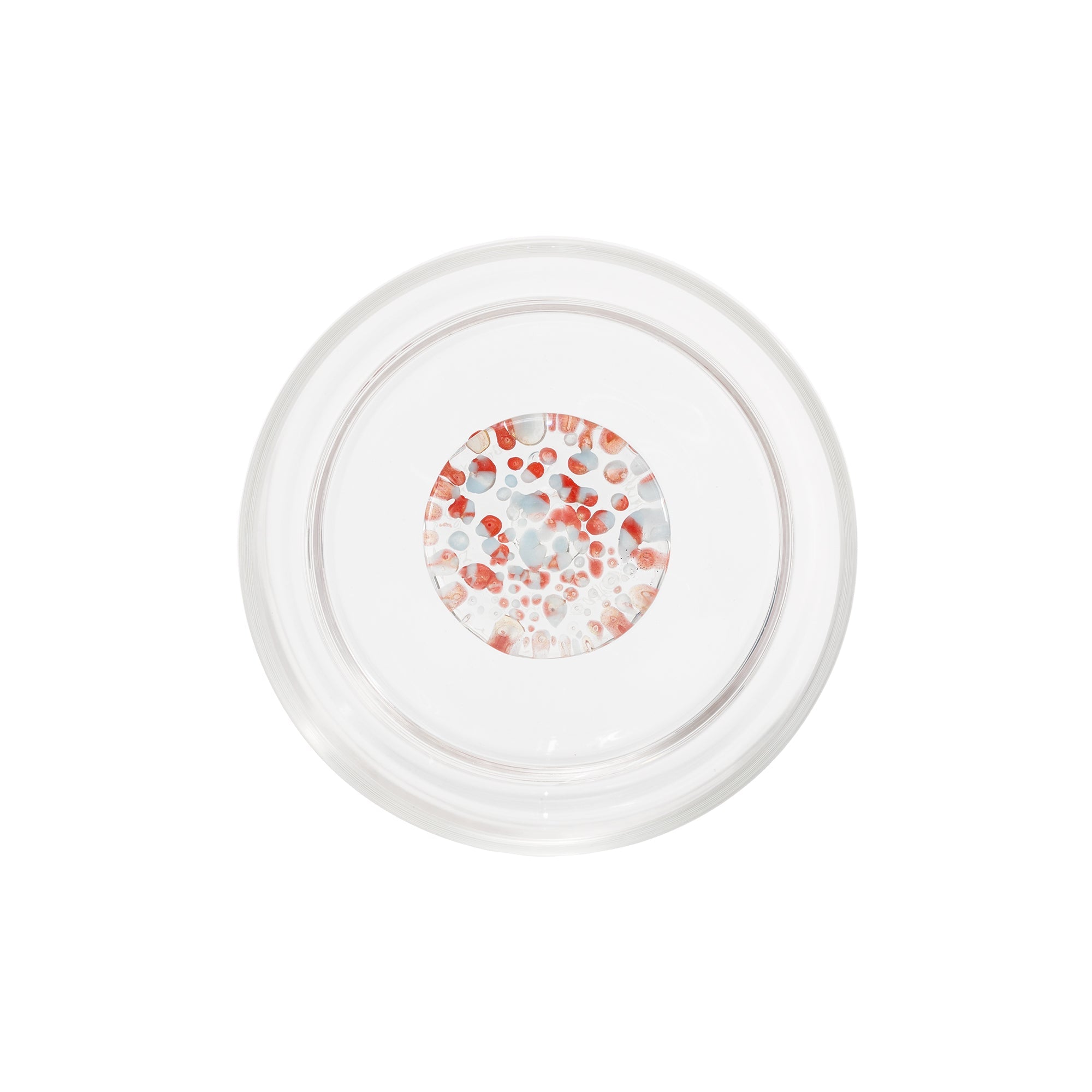 35 cl - Teca Terrazzo Verre à Eau Fait à la Main En Verre Borosilicate Set 6 Pz