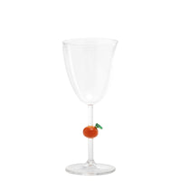 25 cl - Zafferano Teca Frutta Calice Multiuso Fatto a Mano In Vetro Borosilicato