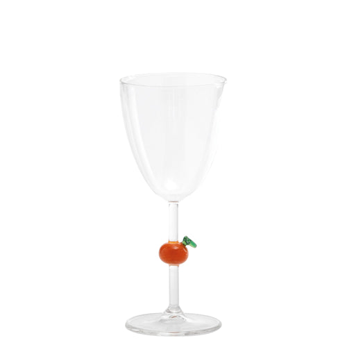 25 cl - Zafferano Teca Frutta Calice Multiuso Fatto a Mano In Vetro Borosilicato