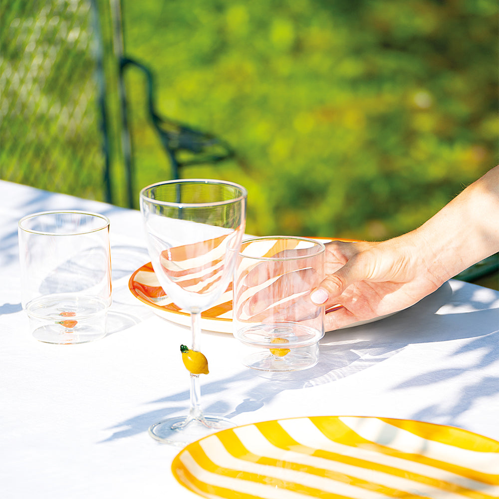 35 cl - Teca Frutta Glass Water Glass Set of 6