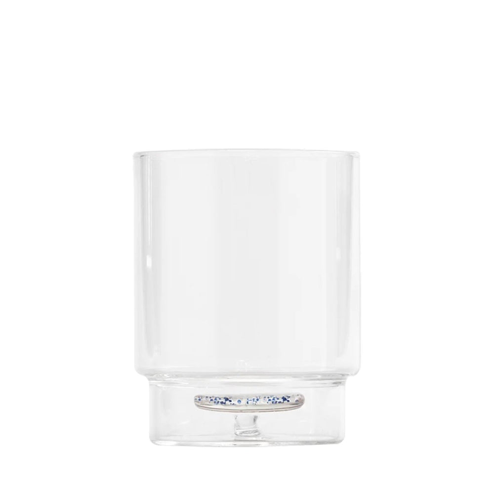 35 cl - Teca Terrazzo Verre à Eau Fait à la Main En Verre Borosilicate Set 6 Pz