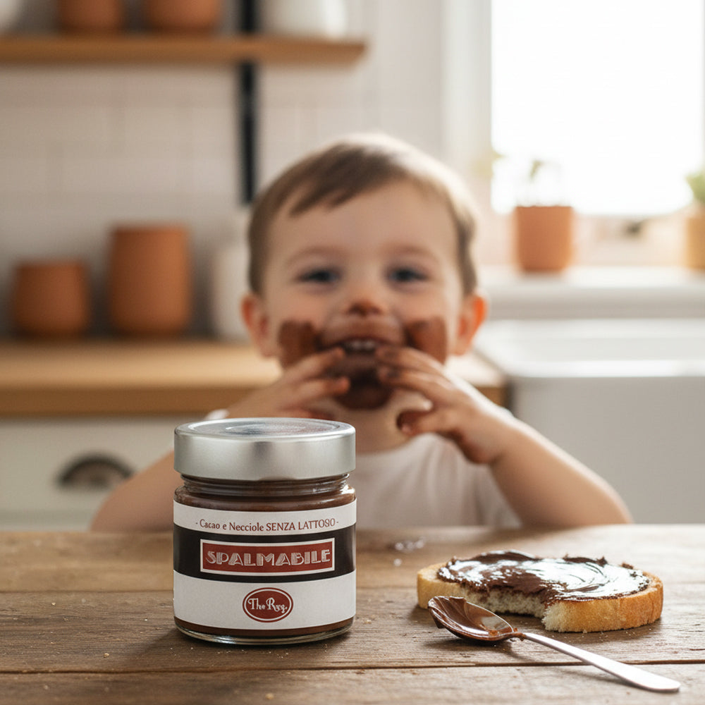 220 gr - The Rag Crema Spalmabile Cacao e Nocciole Senza Lattosio