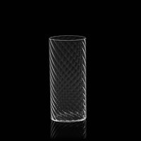 38 cl - Italesse Twist Bicchiere Cocktail Highball Soffiato a Bocca In Vetro Borosilicato  - Set 6 Pz