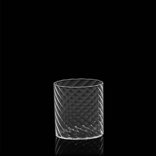 32 cl - Italesse Twist Bicchiere Cocktail Tumbler Soffiato a Bocca In Vetro Borosilicato  - Set 6 Pz