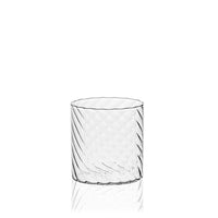 41 cl - Italesse Twist Bicchiere Cocktail Tumbler Soffiato a Bocca In Vetro Borosilicato  - Set 6 Pz