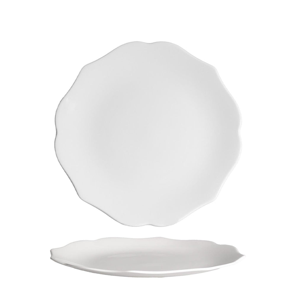 26.5 - Royal Porcelain Baroness Piatto Piano In Porcellana