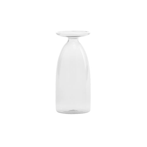 22 cm - Zafferano Un Fiore Vaso Fiori In Vetro Borosilicato
