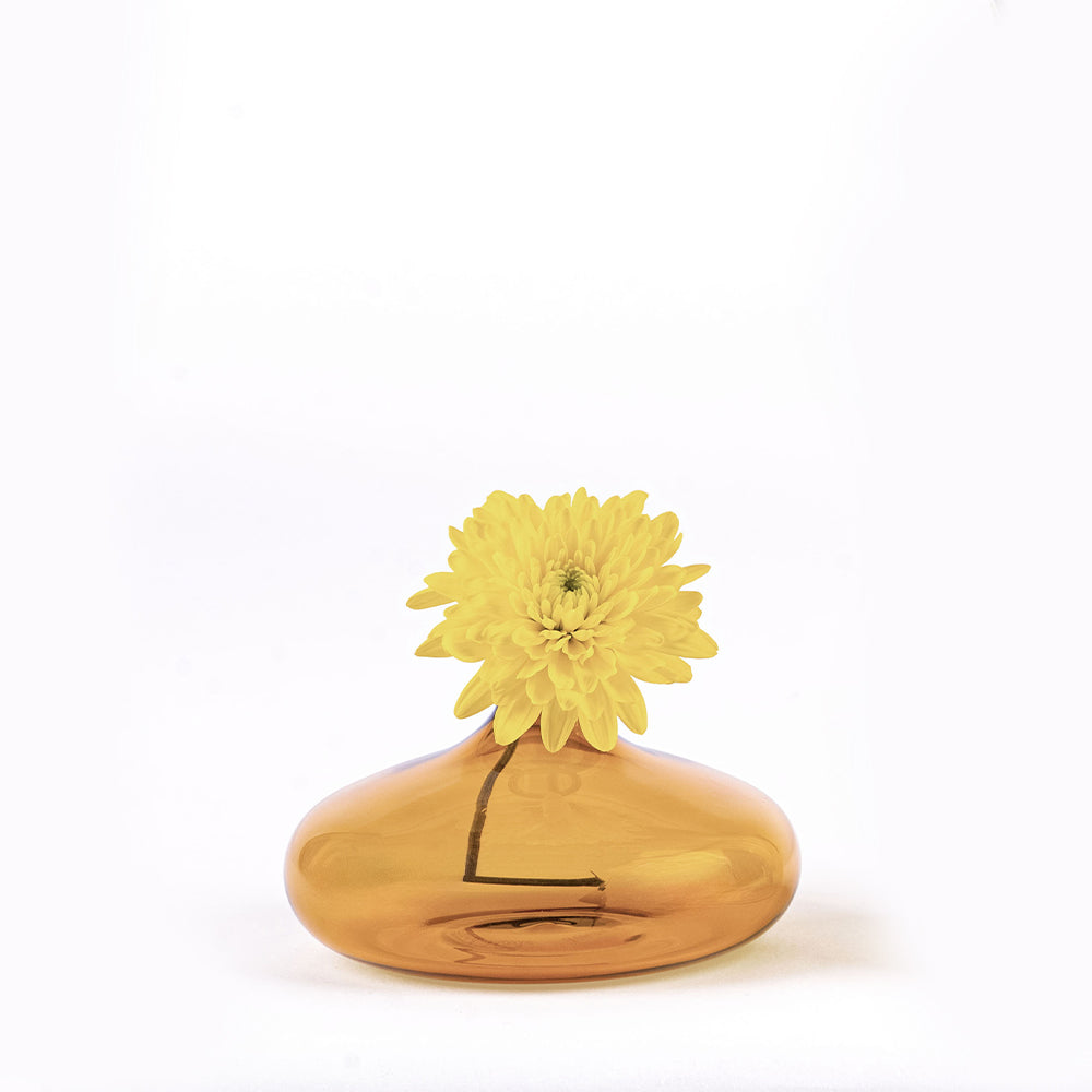 6 cm - Un Fiore Jarrón Flores de vidrio Borosilicato