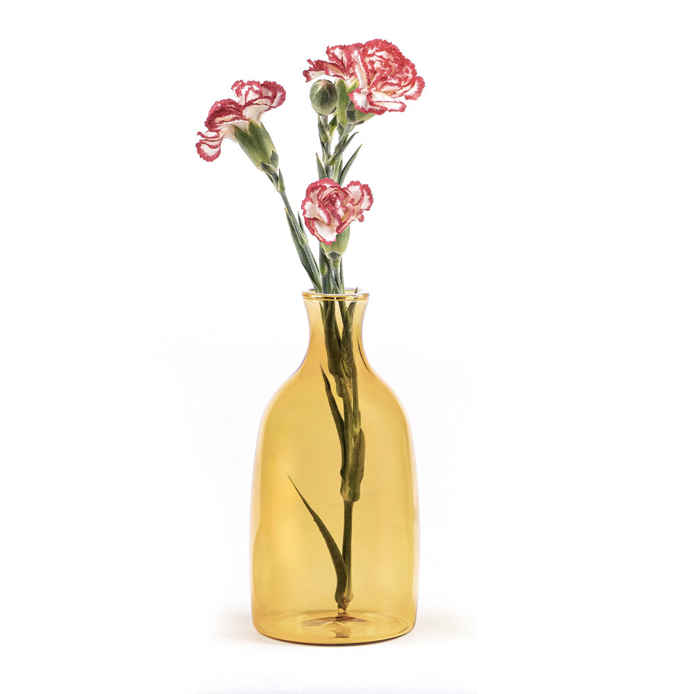 15 cm - Un Fiore Vase à fleurs en verre borosilicaté