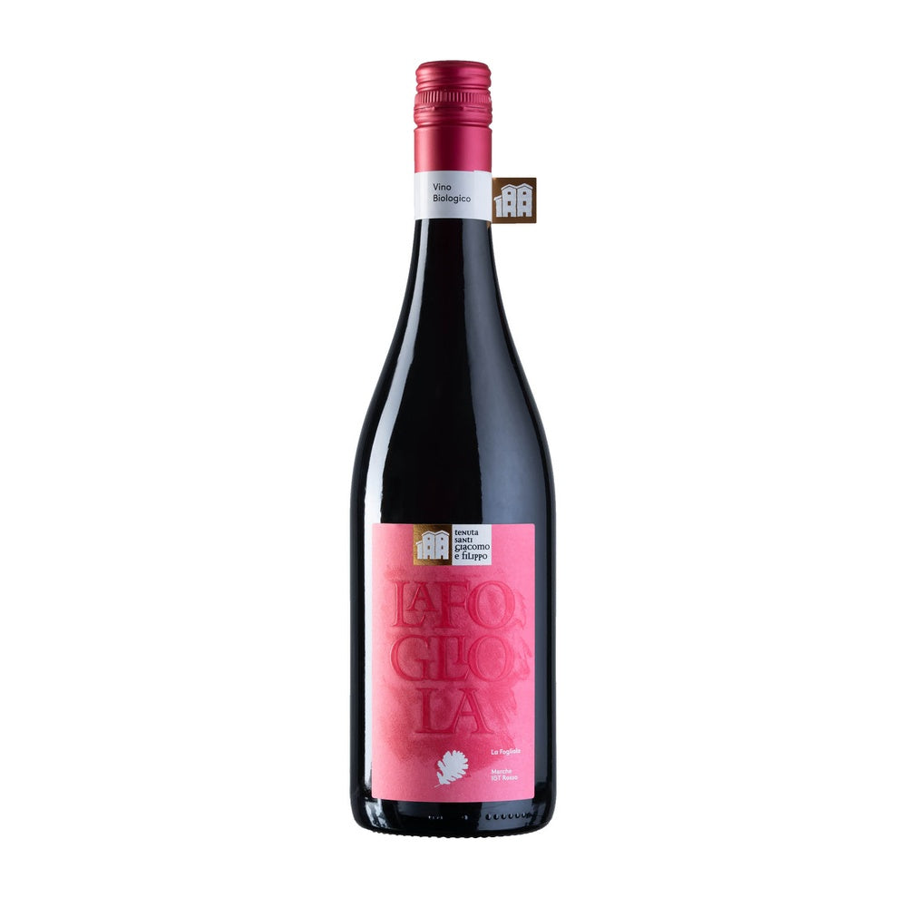 Fogliola Rosso Marche IGT 2025 Tappo a Vite BIO - Tenuta Santi Giacomo e Filippo