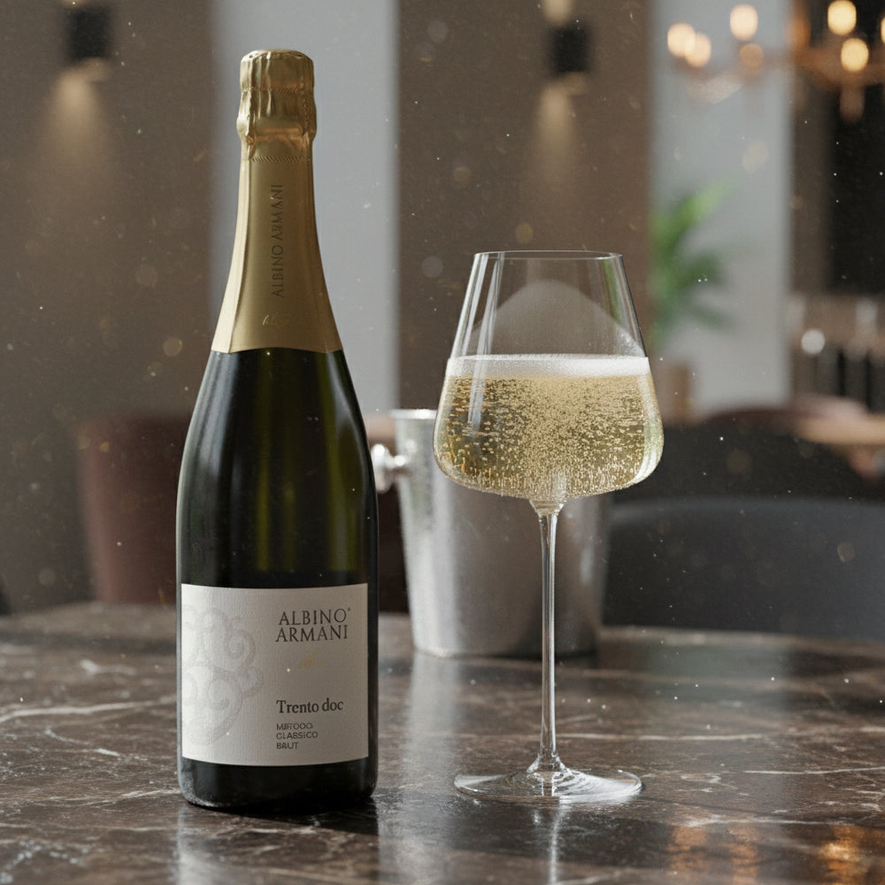 Metodo Classico Trento DOC Azienda Agricola Albino Armani  - Set 6 Calici Italesse Etoile Sparkle 48 cl