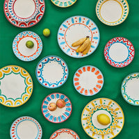 Madison Vietri Decorated Porcelain Dinnerware Set - 18-Piece Set
