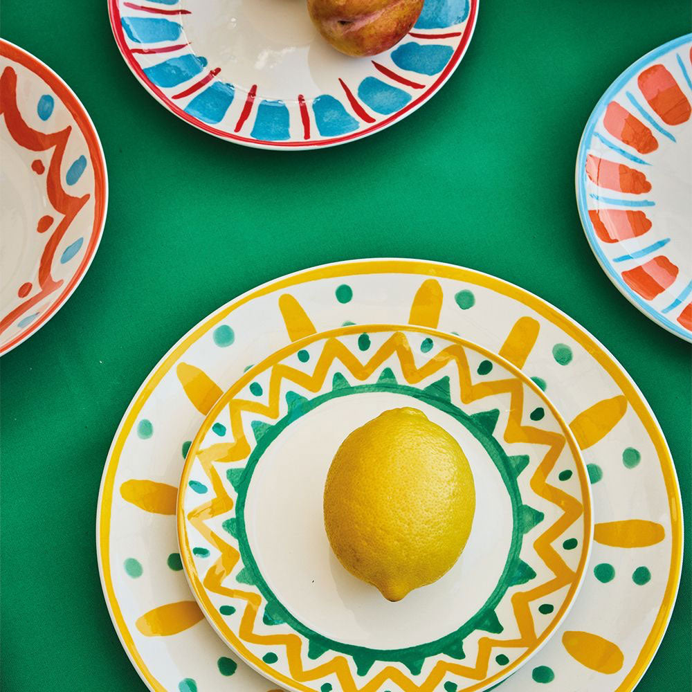 Madison Vietri Decorated Porcelain Dinnerware Set - 18-Piece Set