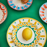 Madison Vietri Decorated Porcelain Dinnerware Set - 18-Piece Set