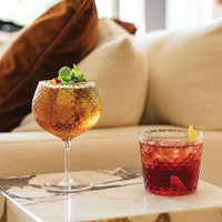 52 cl - Veneziano Mixology Verre Gin Tonic en Verre - Ensemble 4 Pcs