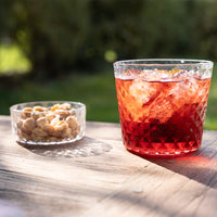 11 cl - Zafferano Veneziano Mixology Mezzo Tumbler Bicchiere Cocktail In Vetro Set 4 Pz