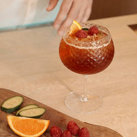 30 cl - Zafferano Veneziano Mixology Ballon XL Calice Gin Tonic In Vetro Set 2 Pz