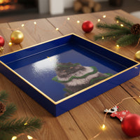 20x20 cm - WD Lifestyle Mykonos Vassoio Svuota tasche In Plastica