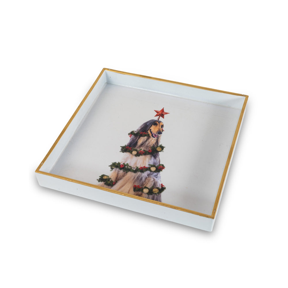 20x20 cm - WD Lifestyle Mykonos Vassoio Svuota tasche In Plastica