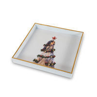 20x20 cm - WD Lifestyle Mykonos Vassoio Svuota tasche In Plastica