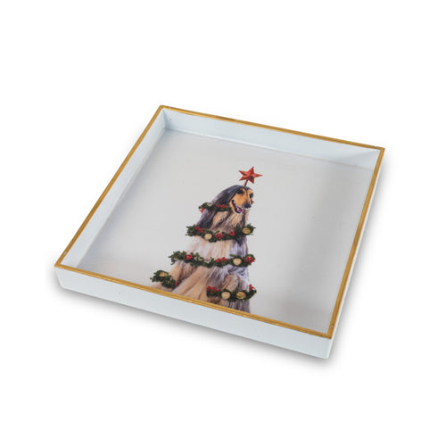 20x20 cm - WD Lifestyle Mykonos Vassoio Svuota tasche In Plastica