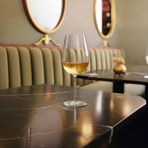 38 cl - Chef & Sommelier Galea Calice Vino Bianco In Vetro Cristallino Krysta - Set 6 Pz