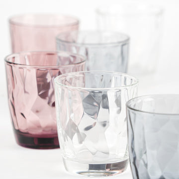 Bormioli Rocco - Juego de 6 vasos de Vidrio de agua Diamond 30,5 cl