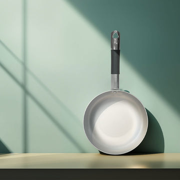 Padella Agnelli Cool Pad ALMC111BC30 – Alluminio 3 Mm, Svasata Alta, 30 Cm, 1 Manico, Ideale Per Cucina Professionale E Domestica