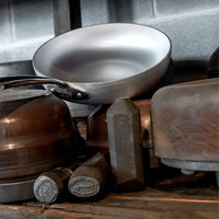 Agnelli Alluminio 3mm Professionale Casseruola Alta Con Manico Tubolare Inox