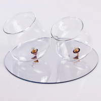 40 cl - Pirolo Borosilicate Glass Water Glass - Set 6 Pieces