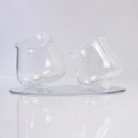 40 cl - Pirolo Borosilicate Glass Water Glass - Set 6 Pieces