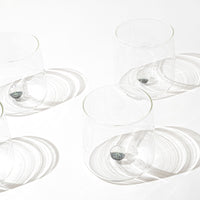 44 cl - Bilia Caleido Handcrafted Water Glass in Borosilicate Glass Set 4 Pcs