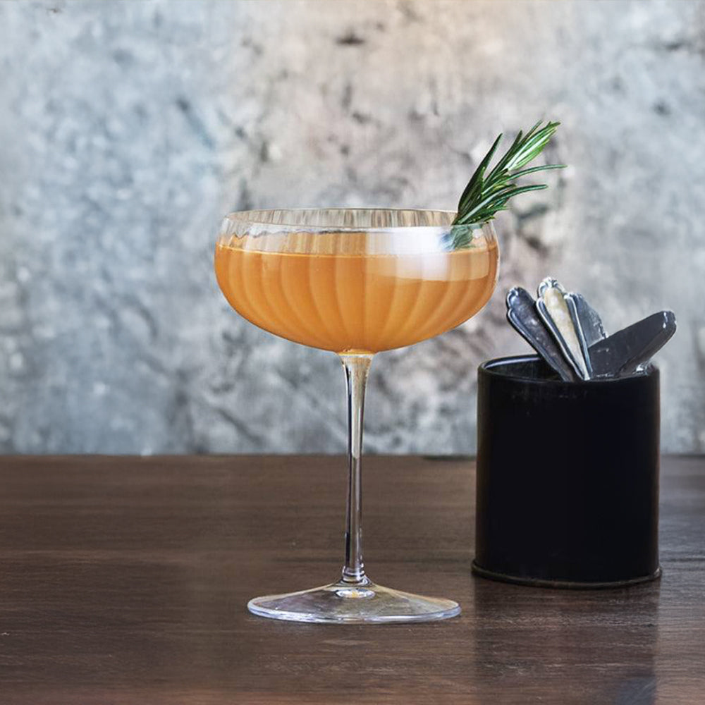 Bormioli Luigi Speakeasies coppa champagne in vetro per cocktail e bollicine