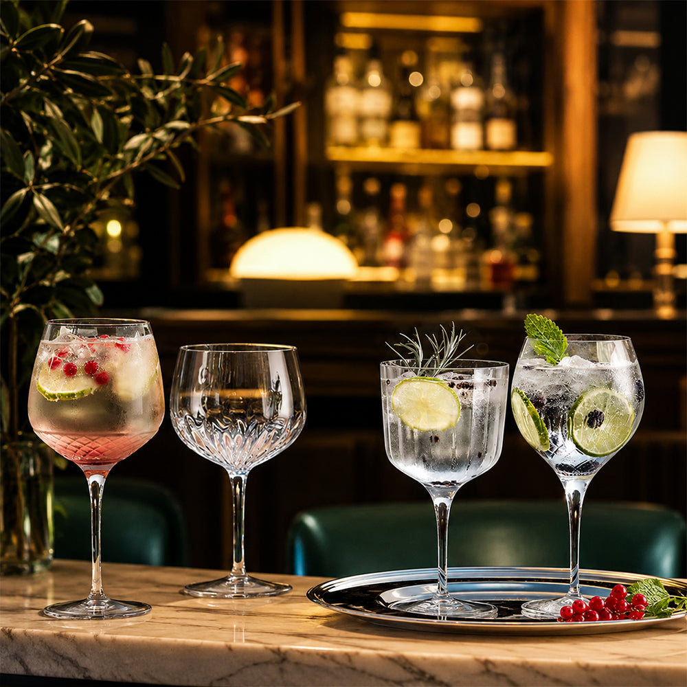 Bormioli Luigi Gin Selection set calici Gin Tonic in vetro