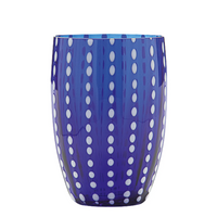 32 cl - Perle Verre À Eau Pallini Bianchi en Verre - Ensemble 2 Pcs