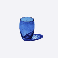 35 cl - Bolicante Verre À Eau Bulles en Verre Soufflé - Ensemble 6 Pcs