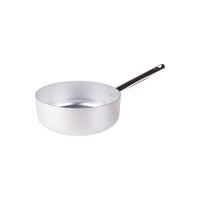 Agnelli Alluminio 3mm Professionale Casseruola Bassa Con Manico Tubolare Inox